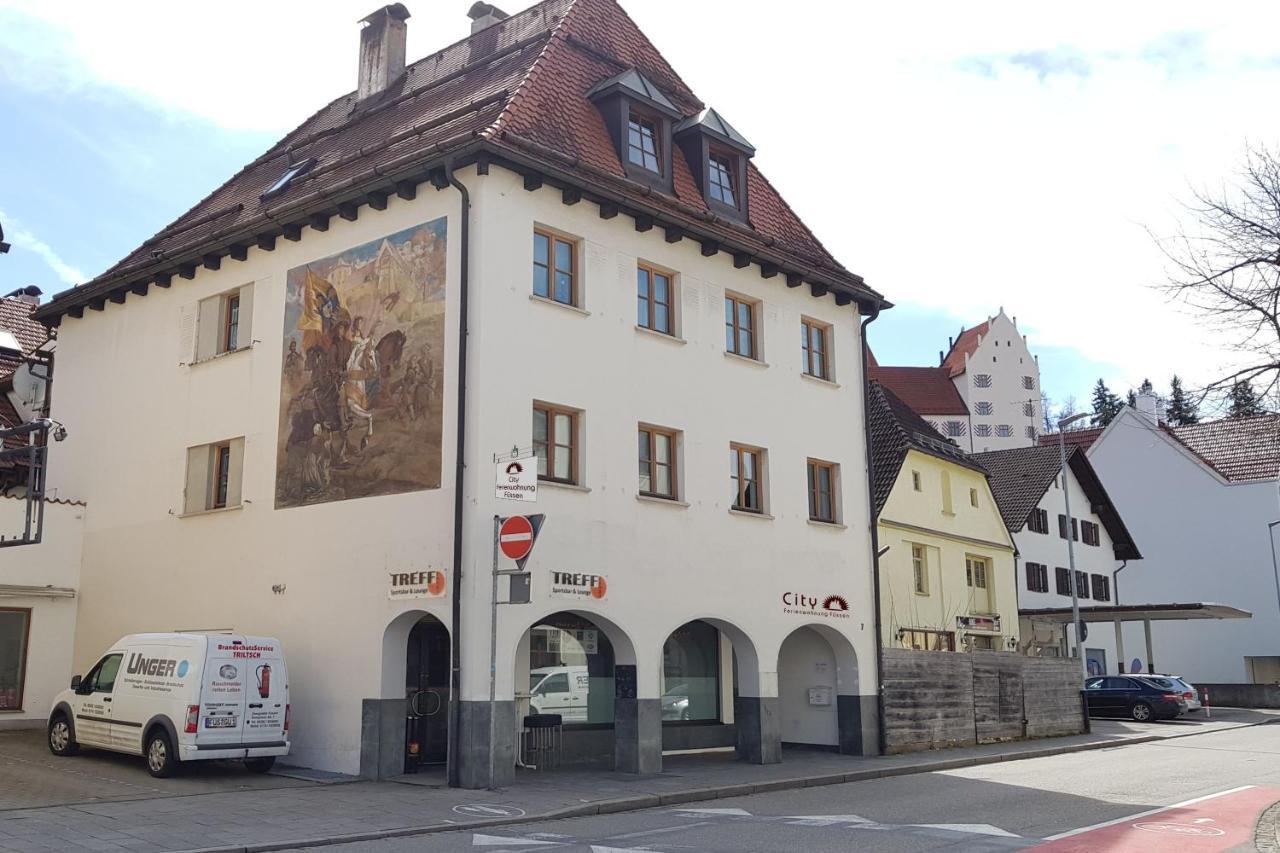 City Ferienwohnung Fuessen 3 Füssen Buitenkant foto